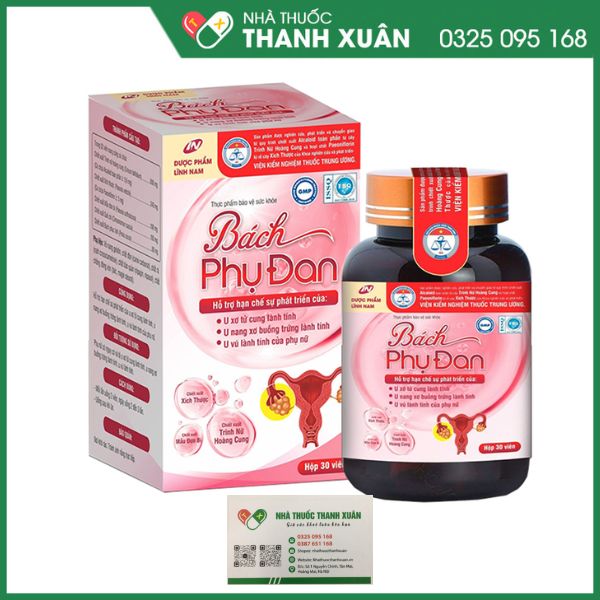 Bách Phụ Đan - Hỗ trợ hạn chế sự phát triển u xơ, u nang tử cung